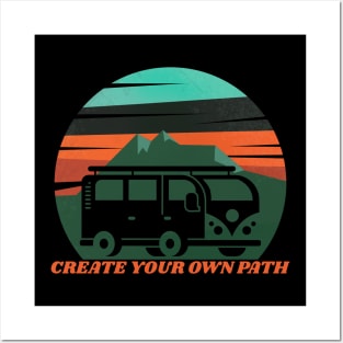 Create Your Own Path Posters and Art